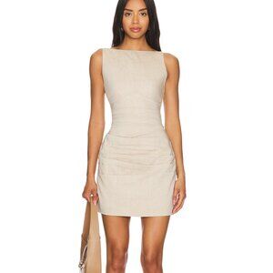 SOVERE Linen Tova Mini Dress [NWT]